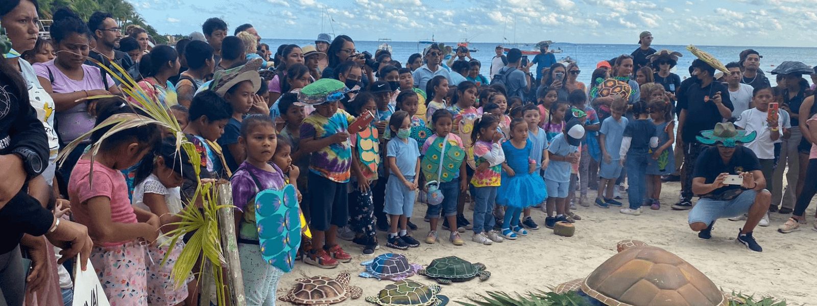 Más de 900 personas se dieron cita en el XX Festival de la Tortuga Marina